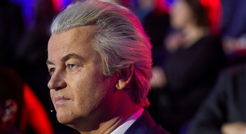 Dutch far-right MP Geert Wilders