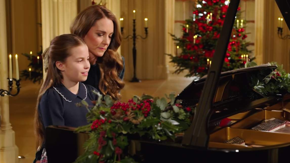 Princezná Kate s dcérou Charlotte. 