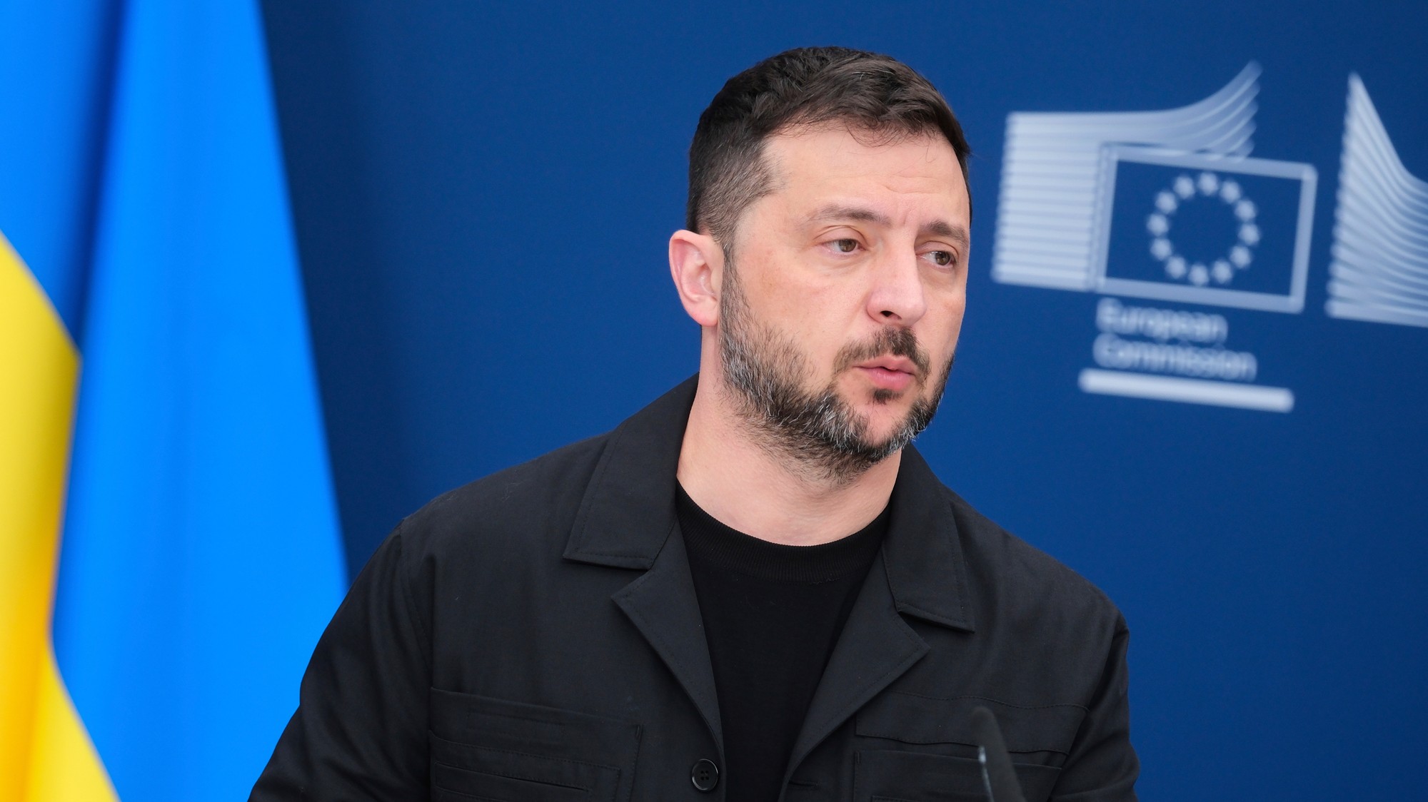 Ukrajinský prezident Volodymyr Zelenskyj.