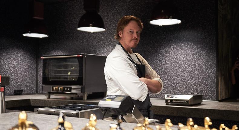 Chef Grant Achatz owns Alinea with Nick Kokonas.