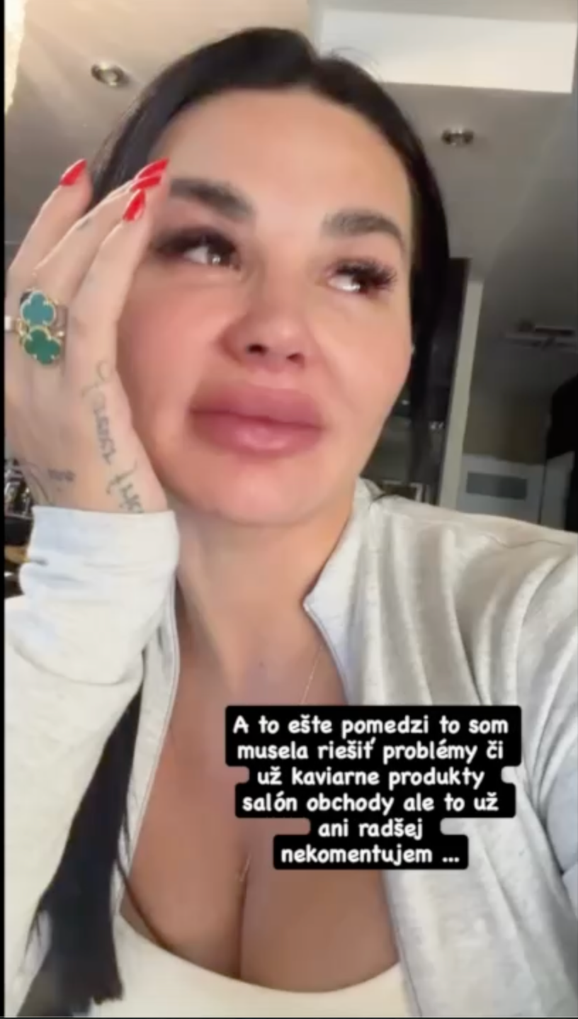 Zuzana Strausz Plačková skončila v slzách.