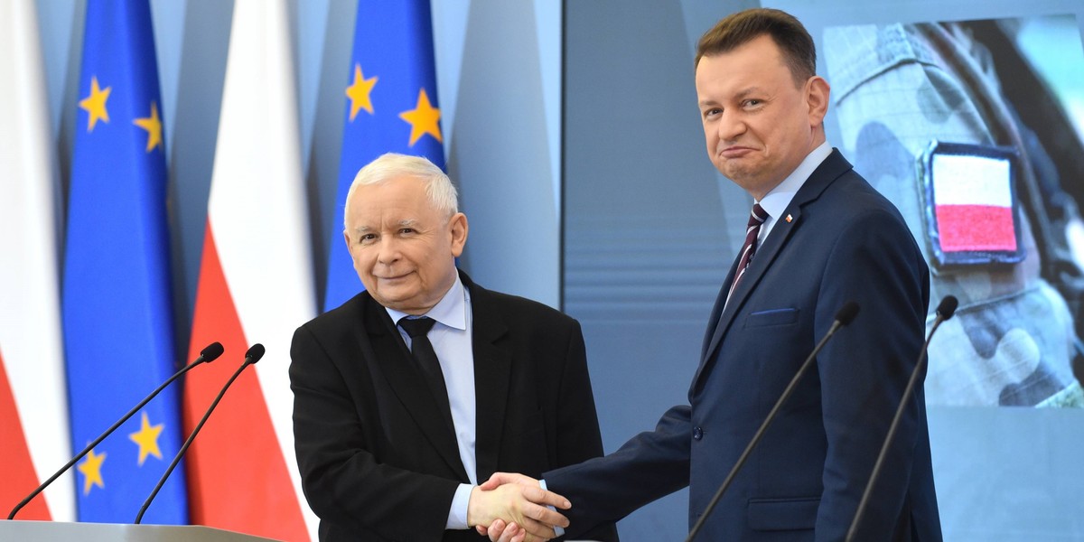 Jarosław Kaczyński odchodzi, a jego miejsce na stanowisku wicepremiera zajmie Mariusz Błaszczak.