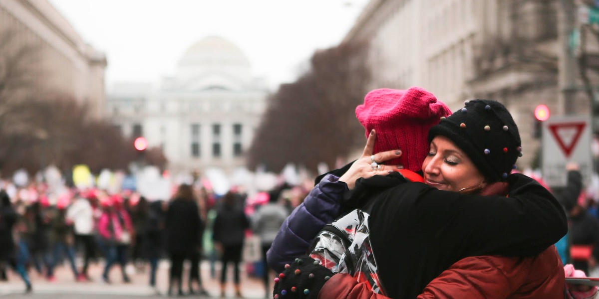 'Why didn't these people vote?': Trump addresses the Women's March on Washington