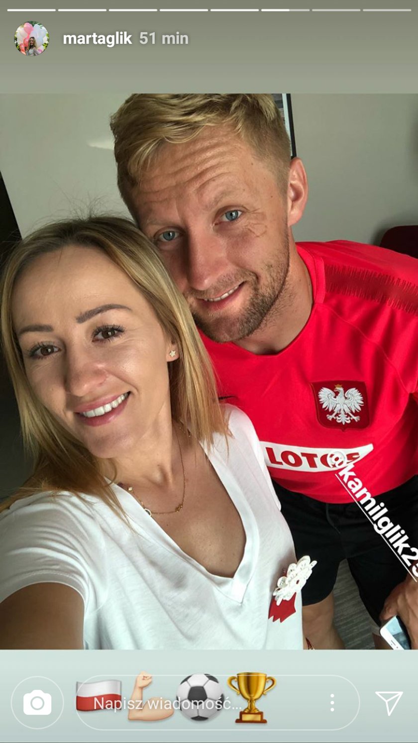 Marta Glik i Kamil Glik 