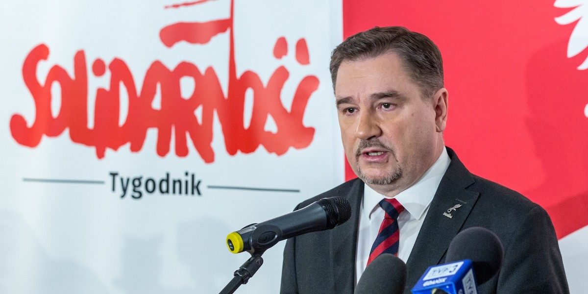 Piotr Duda, szef "Solidarności" nie zgadza się na zbyt niską stawkę płacy minimalnej