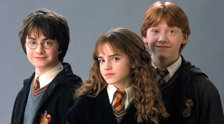 Daniel Radcliffe, Emma Watson és Rupert Grint (Fotó: RAS-archív)