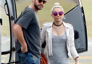 Majli Sajrus i Lijam Hemsvort