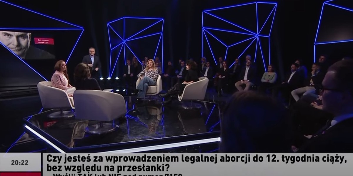 Program "Bez retuszu" w TVP Info