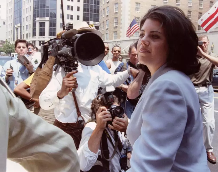Monica Lewinsky w 1998 r. Fot. Shawn Thew/The The Washington Post