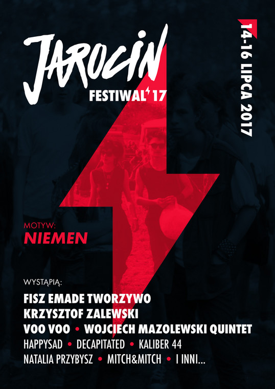 Jarocin Festiwal 2017: plakat