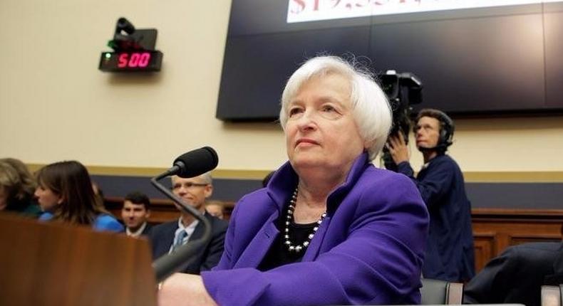 Federal Reserve Chairman Yellen prepares to deliver the semi-annual testimony on the Federal Reserve's Supervision and Regulation of the Financial System before the House Financial Services Committee in Washington