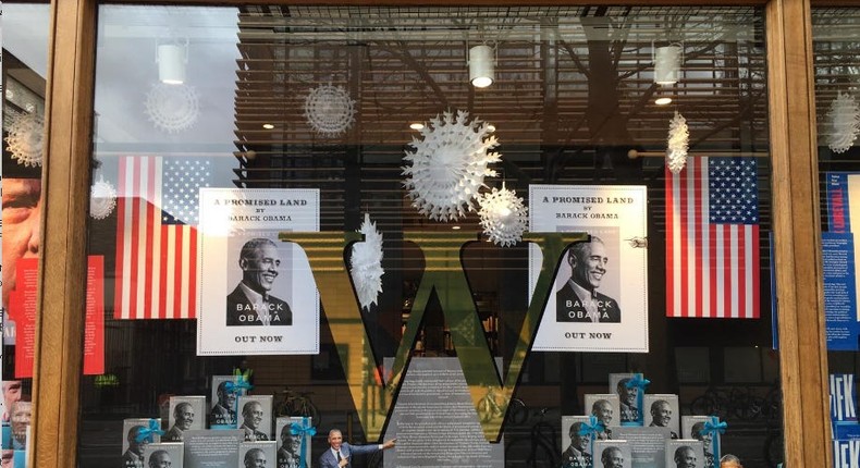 Waterstones on Gower Street in London on Wednesday.