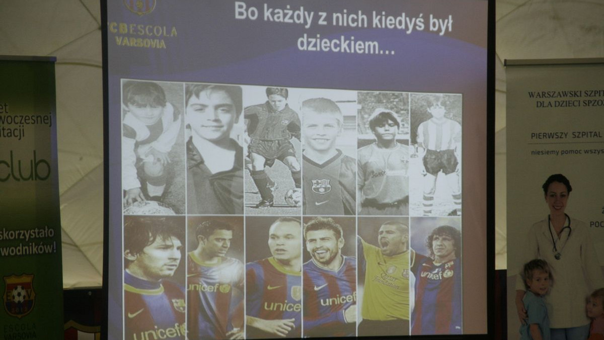 Spotkanie w FCB Escola Varsovia