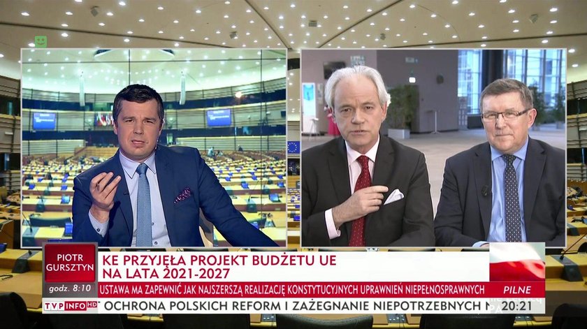 Awantura w TVP Info. Europoseł wyszedł ze studia