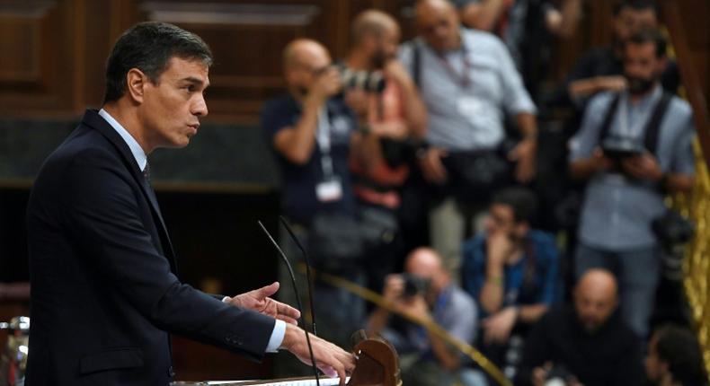 Acting Spanish prime minister Pedro Sanchez is still searching for backing to be able to form a new government