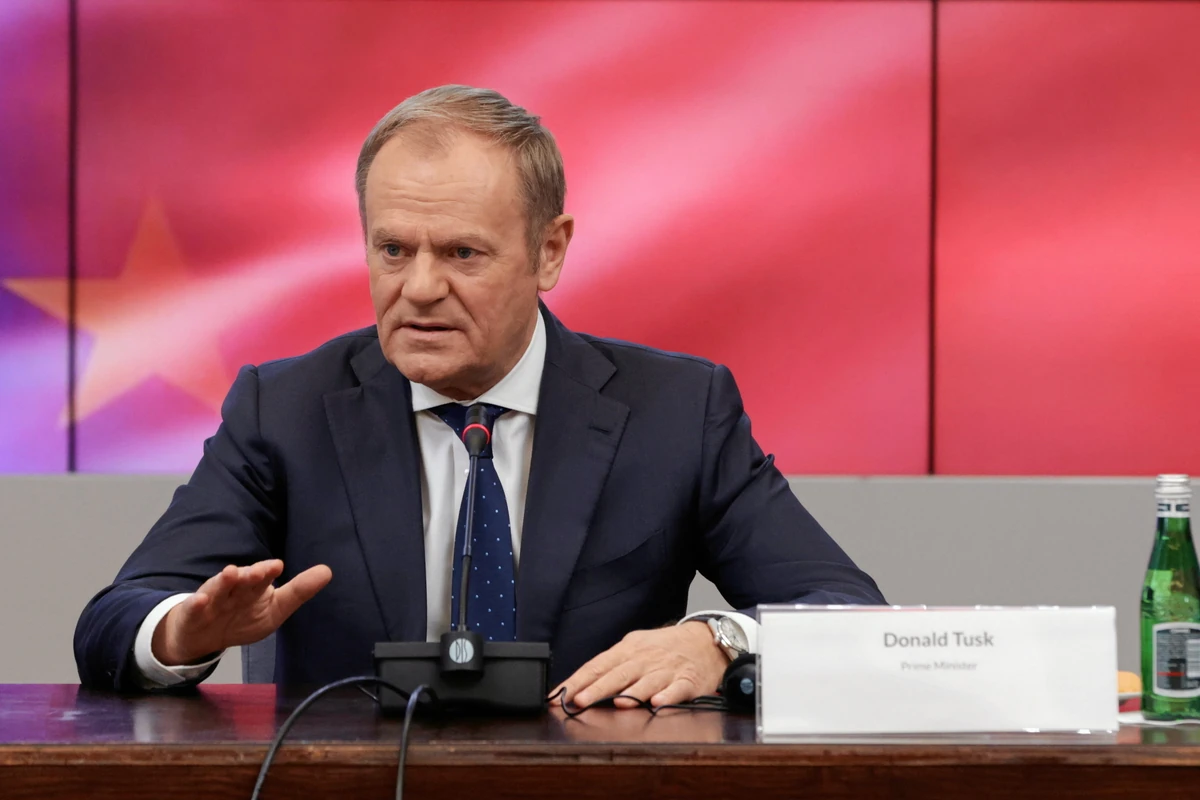 Tusk congratulated Trump. "All the best from Polish"