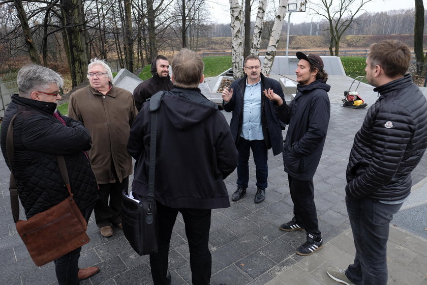 Katowice. Skatepark bubel przy ul. Barcelońskiej