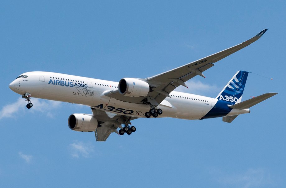 Oblot pierwszego egzemplarza Airbusa A350-900