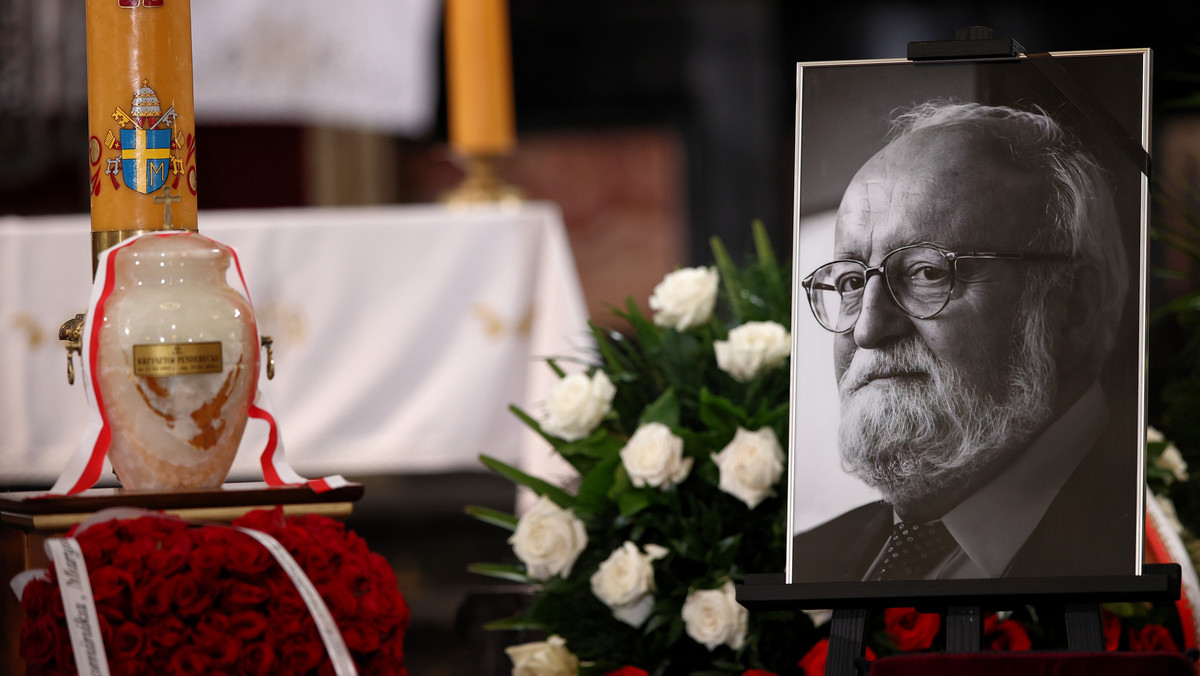 Krzysztof Penderecki: Pogrzeb wybitnego kompozytora. Padły słowa o wojnie