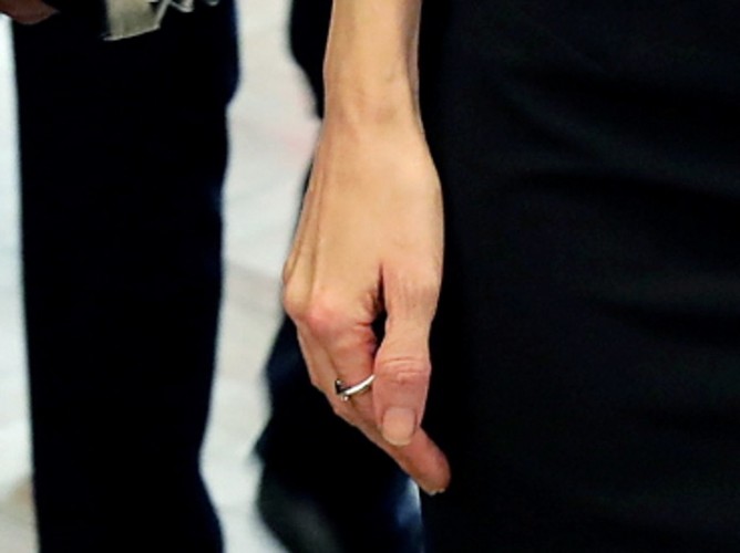 Dłoń Teresy Czerwińskiej