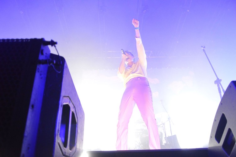 Ralph Kaminski podczas Orange Warsaw Festival. 1 czerwca 2018