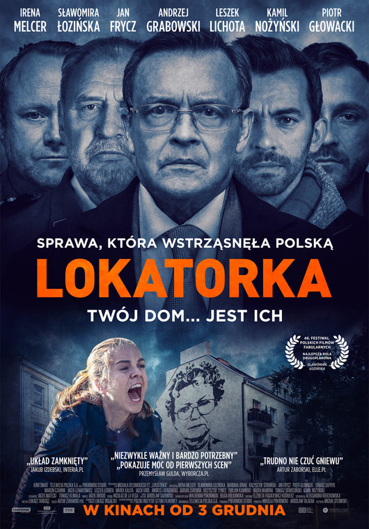 "Lokatorka" - plakat