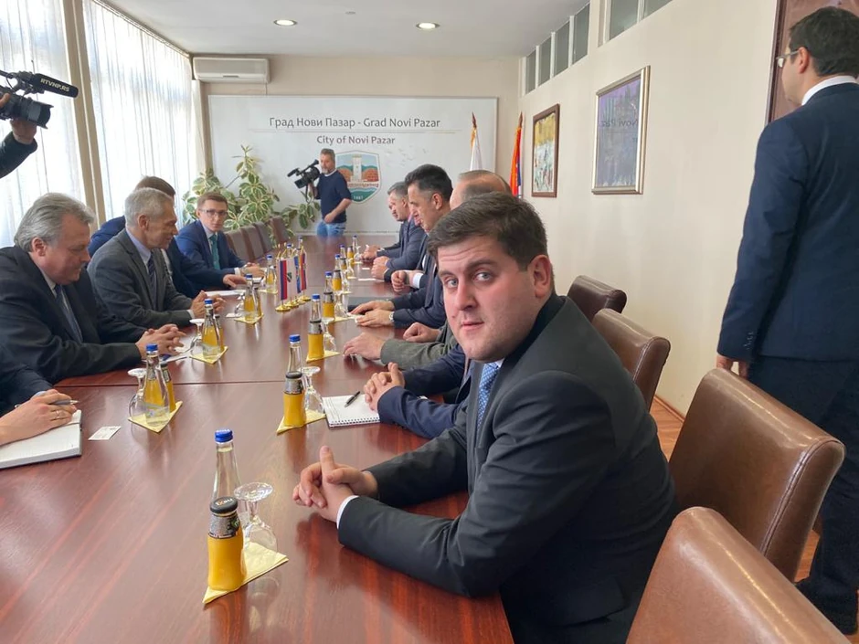 Ruski ambasador Aleksandar Bocan-Haračenko u Novom Pazaru