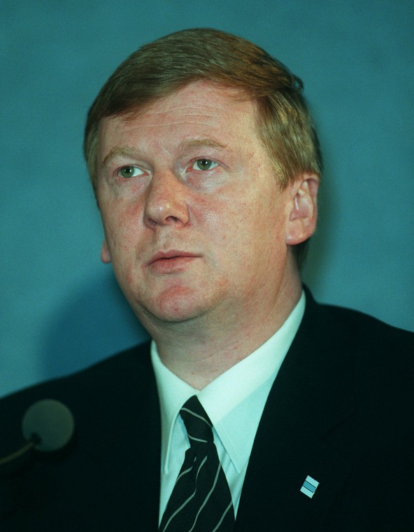 Anatoly Chubais in 1997.