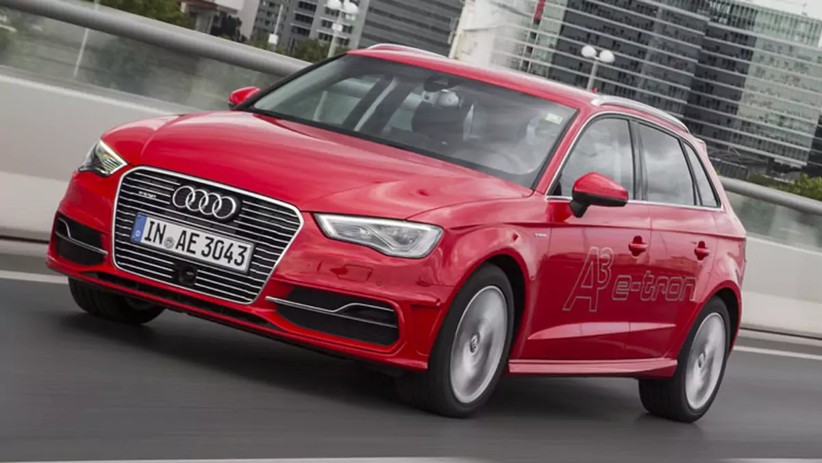 Audi A3 E-Tron: Przewaga dzięki benzynie