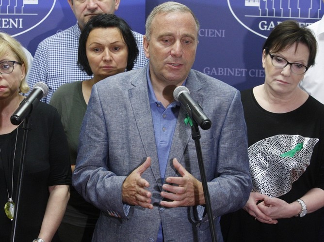 Grzegorz Schetyna i Ewa Kopacz