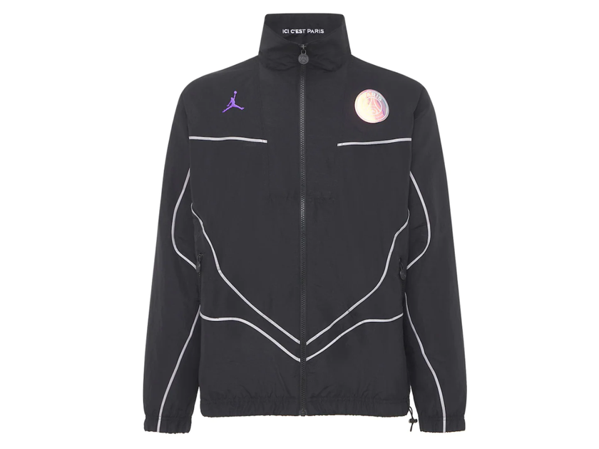 Veste «Jordan PSG Anthem» de Nike, 155 francs, via Luisa Via Roma.