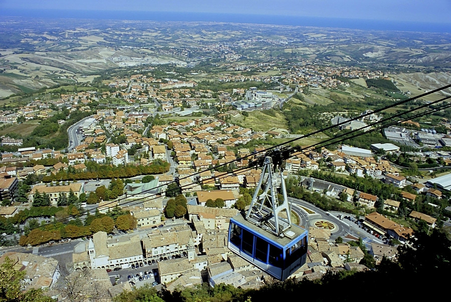 Widok z San Marino