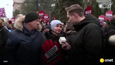 Czarny piątek - pytamy uczestników dlaczego przyszli