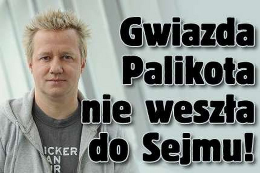 FILM. Gwiazda Palikota nie weszła do Sejmu!