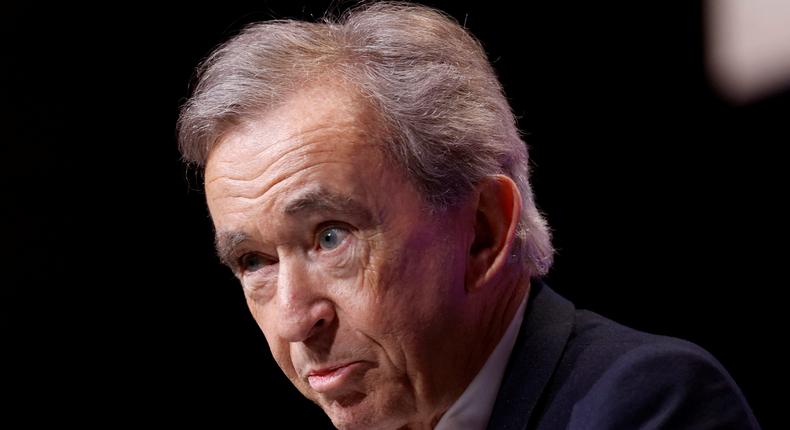 Bernard Arnault's fortune took a hit from a decline in LVMH shares.Gonzalo Fuentes/Reuters