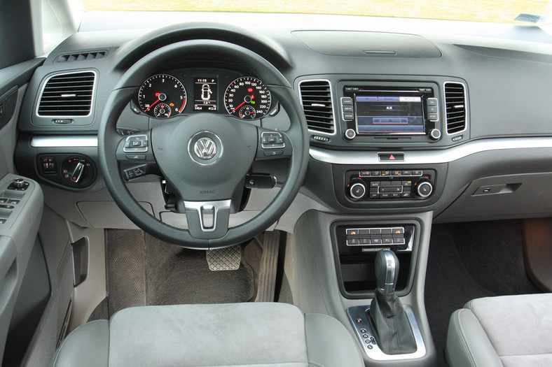 Sharan 2.0 TDI DSG Highline: VW przestał być sknerą