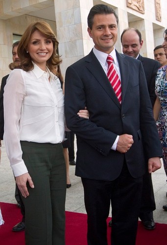 Angelica Rivera i Enrique Pena Nieto