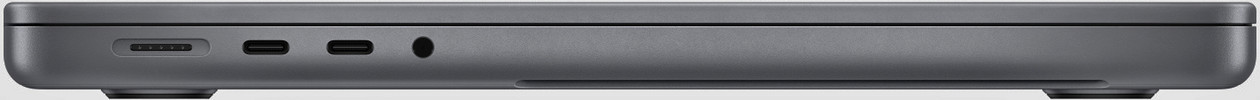Apple MacBook Pro 14” (2023) – lewy bok