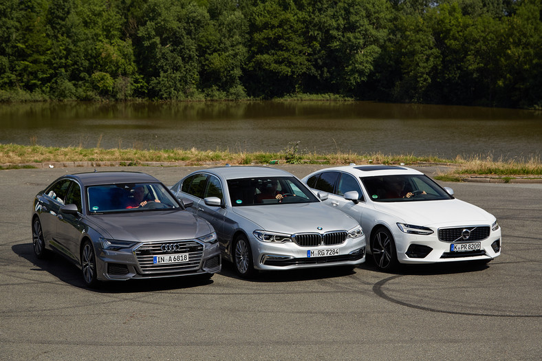 Audi A6 kontra Volvo S90 i BMW serii 5