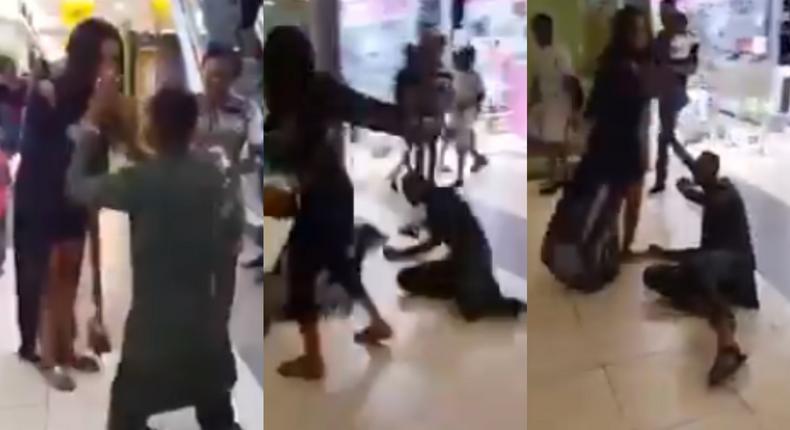 Man’s marriage proposal turns tragic as lady gives him hot slaps (video)