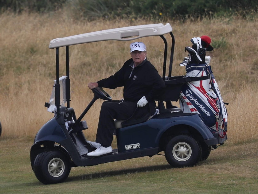 Pola golfowe Trumpa od 2000 roku przyniosły mu 315 milionów dolarów straty