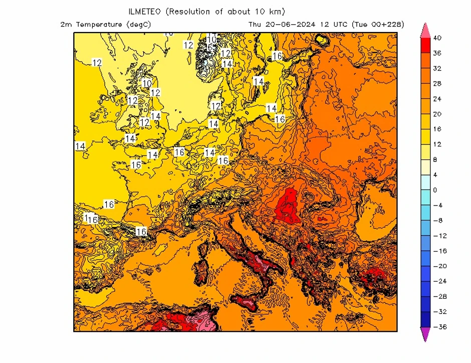 Mapa afričkog anticiklona