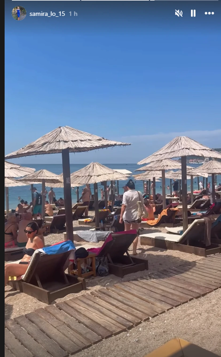 Samira pokazala kako uživa na odmoru