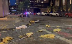 Niszczycielski żywioł w USA. Wiatr wybijał szyby w wieżowcach. Setki tysięcy ludzi bez prądu