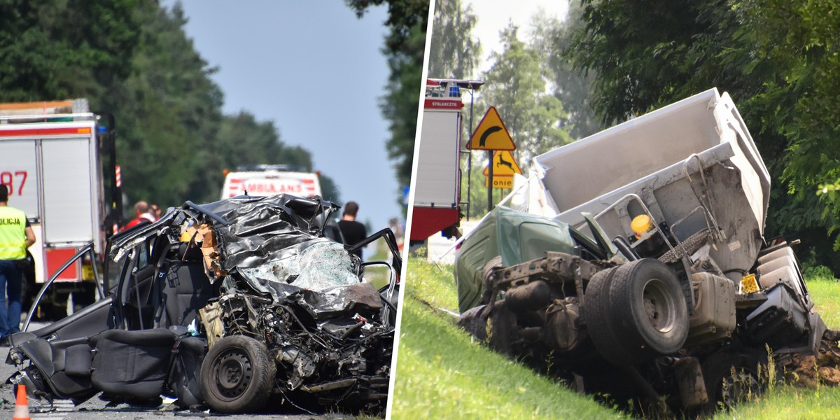 Tragedia w Grębiszewie. Zginęli dwaj kierowcy i dwoje malutkich dzieci. "Cisza powie więcej niż słowa"