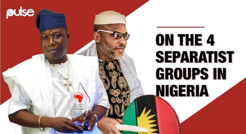 On the 4 Separatist groups in Nigeria 