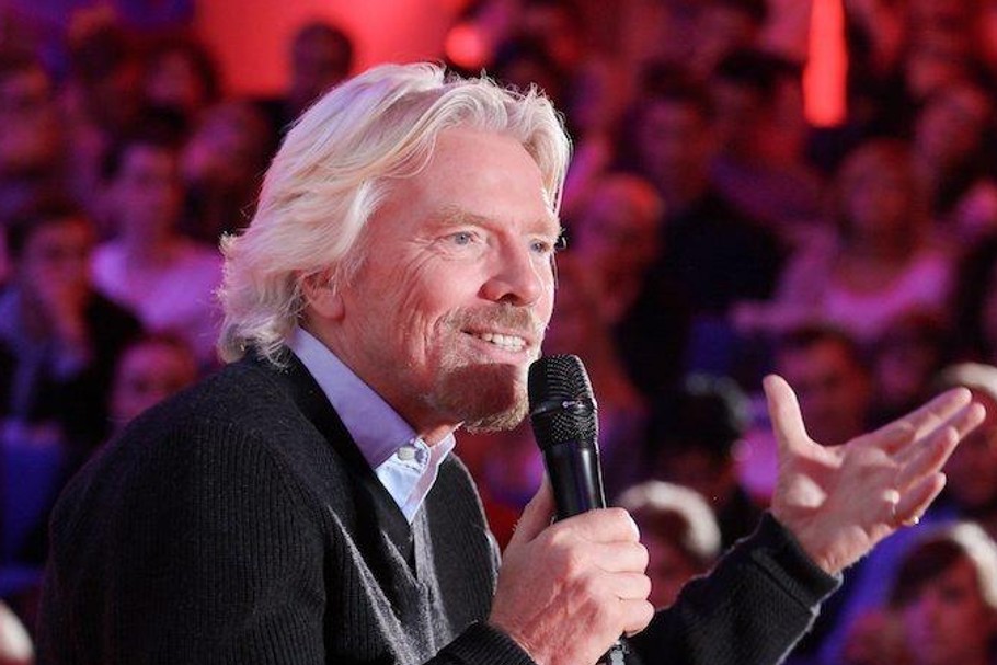 Richard Branson stosuje niezłomną zasadę, by zawsze zabezpieczać się przed ujemnymi skutkami ryzyka