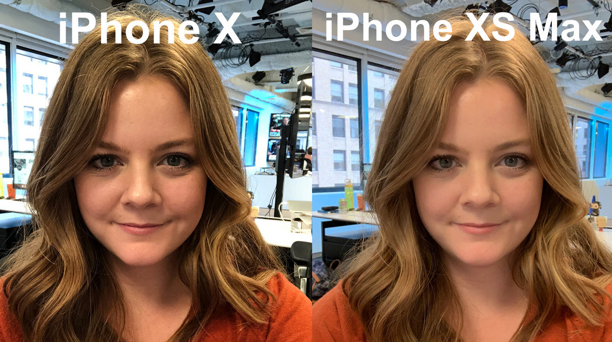 iPhone XS i XS Max wygładzają twarz na zdjęciach selfie