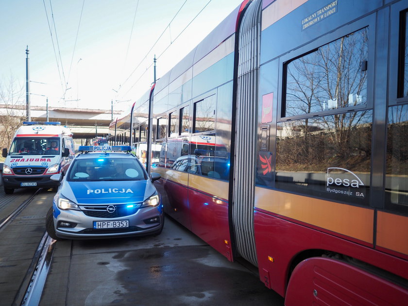 Zderzenie tramwajów w Łodzi. Są ranni