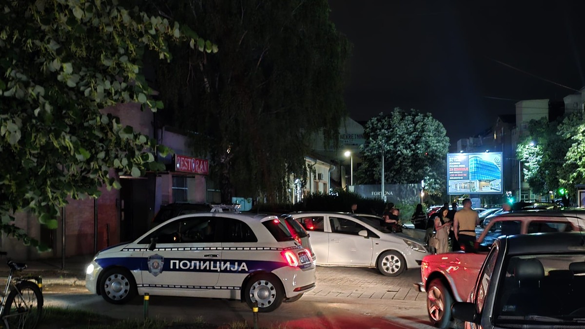 Tuča u Novom Sadu